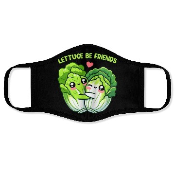 Discover Lettuce Be Friends | Vegan Food Face Masks