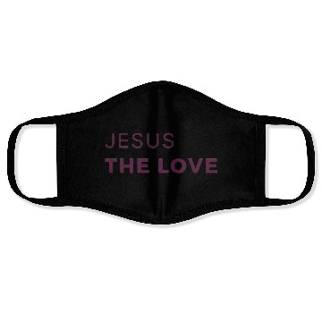 Discover Jesus The Love Face Masks