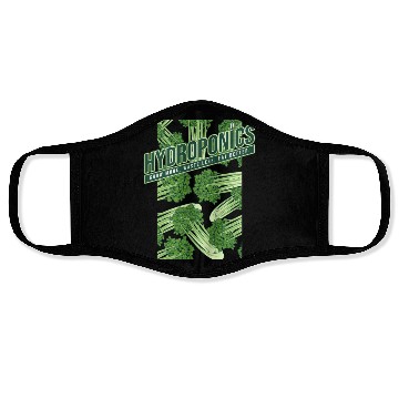 Discover hydroponics farming Face Masks