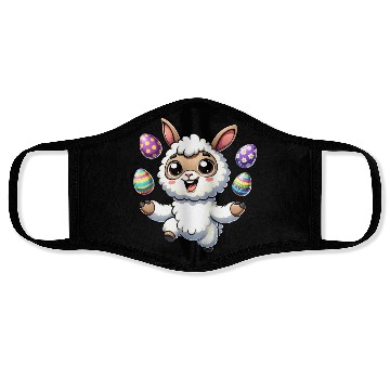 Discover Easter Llama Juggling Face Masks