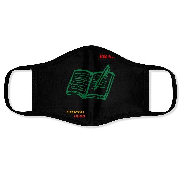 Discover Eternal History Book Face Masks