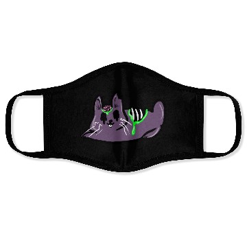 Discover zombie bunny Face Masks