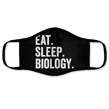 Discover Eat Sleep Biology Face Masks