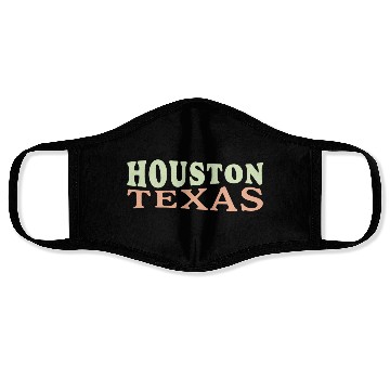 Discover Houston (TX) USA Face Masks