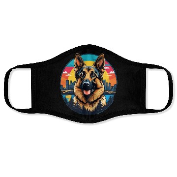 Discover German Shepherd Face Masks