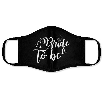 Discover Bride To Be Funny Wedding Party Face Masks