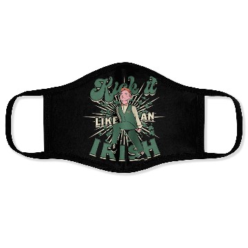 Discover Irish Dance Feis Kick It Like An Irish Face Masks