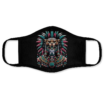 Discover Aztec Jaguar Warrior Aztec Culture Indigenous Face Masks