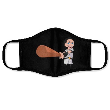 Discover Baseball Player White Man Face Masks