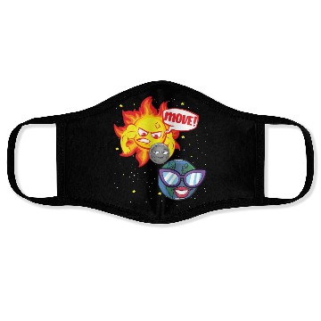 Discover Total Solar Eclipse Move! 4.08.24 Funny Eclipse Face Masks
