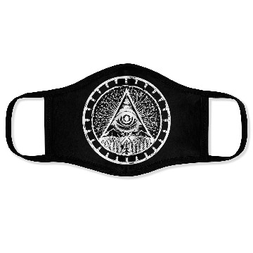 Discover Nature's Illumination: Forest Triangle Face Masks