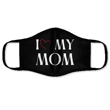 Discover I love my mom Face Masks