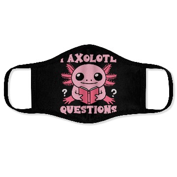 Discover Axolotl Questions Face Masks