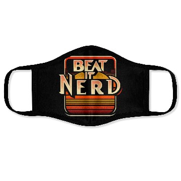 Discover Beat it Nerd 7 Face Masks
