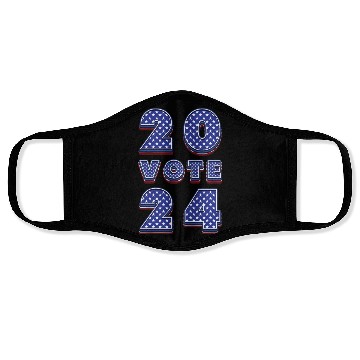 Discover 2024 Vote - 2024 Election Face Masks