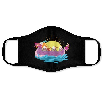 Discover Chinese Dragon Boat Chinese Gift Face Masks
