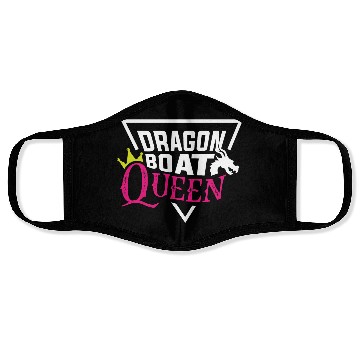 Discover Dragon Boat Queen Mentor or Trainer Gift Face Masks