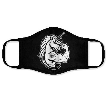 Discover Unicorn I Love Mom Face Masks