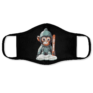 Discover Cute Monkey Palisades Tahoe Ski Face Masks