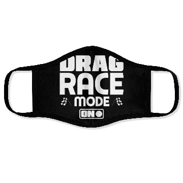 Discover Funny Drag Race Drag Racing Gift Face Masks