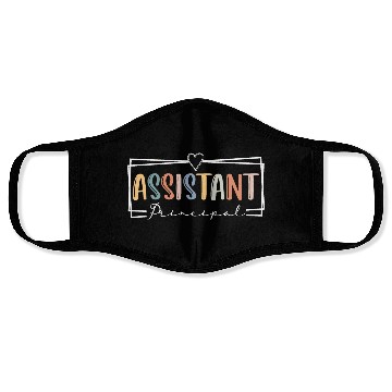Discover Assistant Principal Teacher Bright Assistant Teach Face Masks