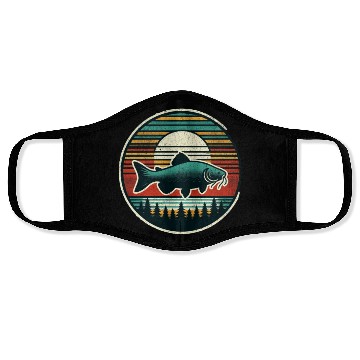 Discover Flathead Catfish Fishing Face Masks
