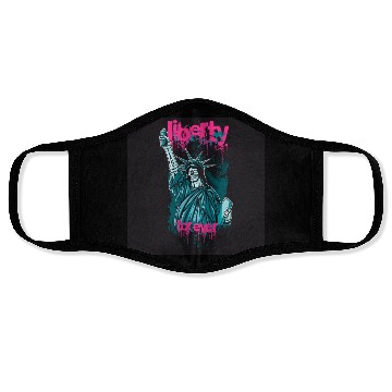 Discover liberty for ever Face Masks