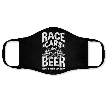 Discover Funny Drag Race Drag Racing Gift Face Masks