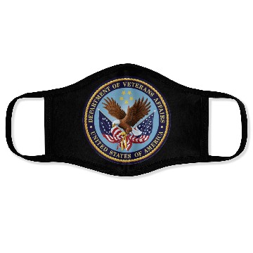 Discover US Veterans Affairs Seal Face Masks