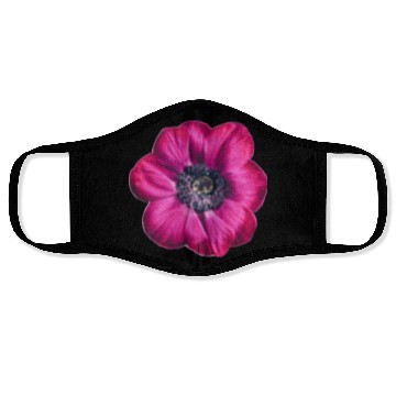 Discover flower Violet Majesty Face Masks