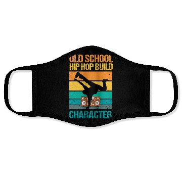 Discover Hip Hop Music Breakdancing Breakdancer Face Masks