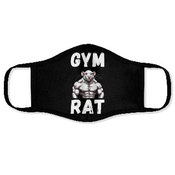 Discover gym rat Face Masks