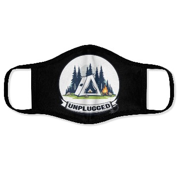 Discover Camping, UNPLUGGED Face Masks