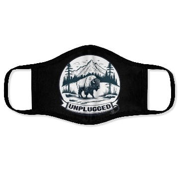 Discover Camping Unplugged Face Masks