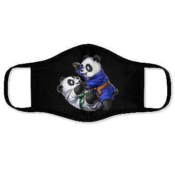 Discover Panda Bears Jiu-Jitsu Face Masks
