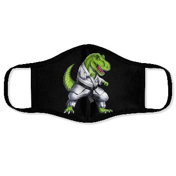Discover T-Rex Dinosaur Karate Face Masks