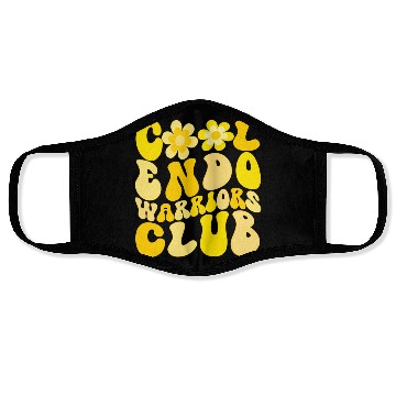 Discover Cool Endometriosis Warriors Club Face Masks