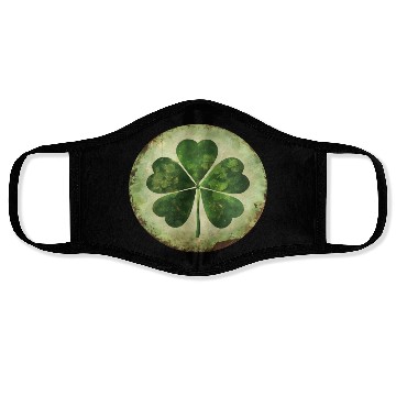 Discover Vintage Clover Face Masks