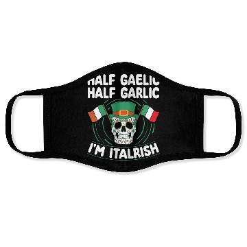 Discover Irish Italian St. Patrick's Day Face Masks