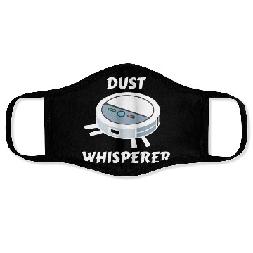 Discover Dust Whisperer Robot Vacuum Cleaner Face Masks