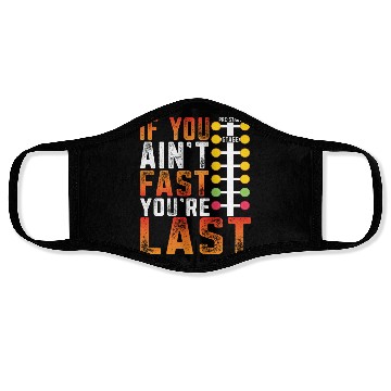 Discover Drag Racing Last Drag Strip Light Face Masks
