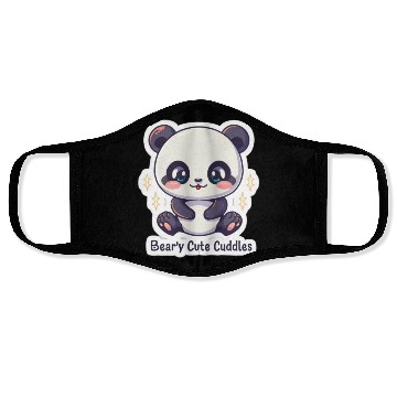 Discover Panda Lover: Beary Cuddles Face Masks