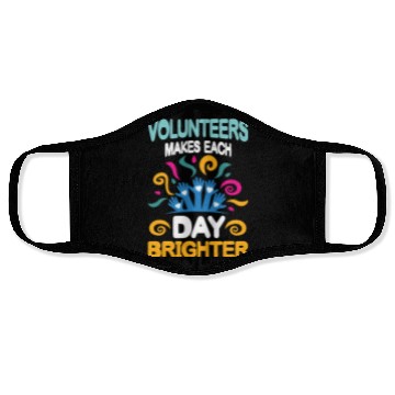 Discover VolunMotivers Makes Each Day Brighter Face Masks