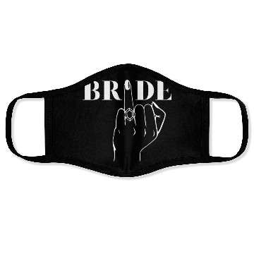 Discover Bride Ring Finger Wedding Face Masks