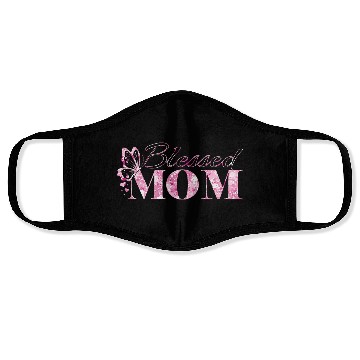 Discover Blessed by Design: A Mother's Elegance Face Masks