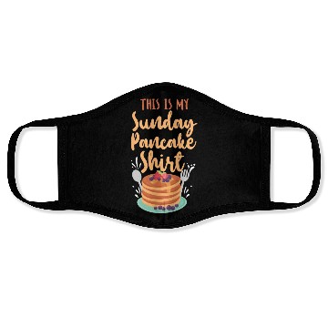 Discover Pancake Lover Kids This Is My Face Masks