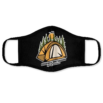 Discover Embrace the season spring activities Face Masks