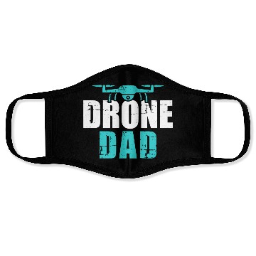 Discover Drone dad Face Masks