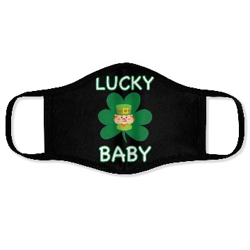 Discover Lucky baby saint patrick’s Day Face Masks