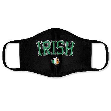 Discover St. Patrick's Day Irish College Shamrock Face Masks